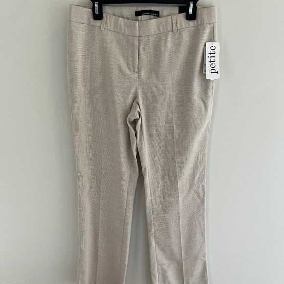 AMANDA & CHELSEA — petite straight-leg pants, size 8. New! - Picture 1 of 3